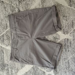 LOFT Gray Bermuda Shorts